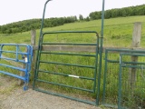 (1) New Priefert 9' Green Bow Gate (1 x Bid Price)