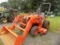 Kubota B7610 Compact Tractor, LA 302 Loader, 46'' Bucket, 4WD, 60'' Mower D