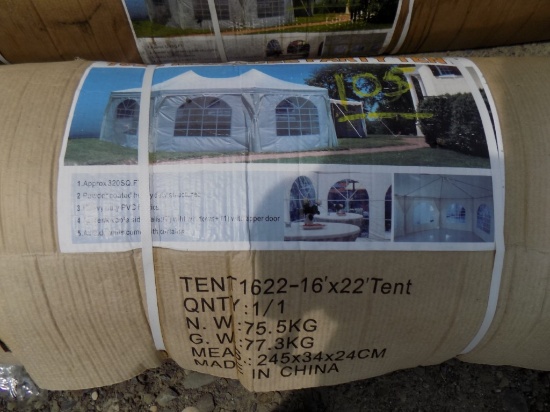 16 x 22 Marquee Party Tent w/ Sides - NIB