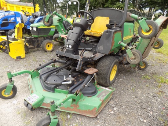 John Deere Turbo 1600 Commercial Wing Mower, DSL, Hydro, 2,602 Hrs, SN: 010