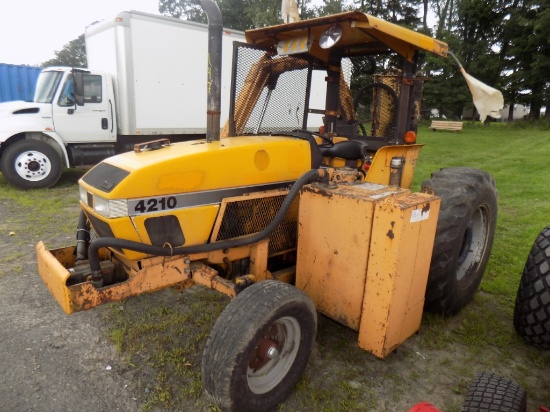 Case IH 4210 Tractor, 4' Alamo Flail Mower, Armstyle, 2WD, 540 Pto, 4,832 H