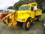 1996 International 4700 Dumptruck, 14,000 GVW, 35,000 GVW, Dual Tires, 10'