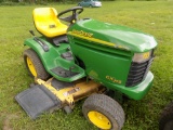 John Deere GX255 Lawn Tractor, 48'' Deck, 746 Hrs, Hydro, SN: 140661