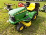 John Deere LT150 Lawn Tractor, 28'' Deck, Hydro, SN: 583413