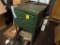 Green 2 Drawer Service Cart on Wheels