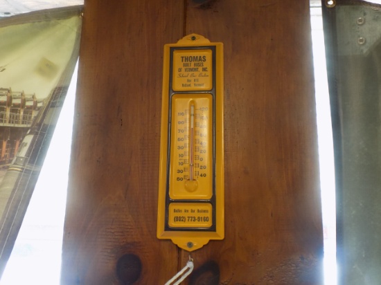 ''Thomas Built Buses of VT'' - Wall Therometer