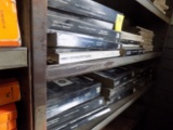 Set of (35) 1991 Mopar Repair Manuals - Black & White on 2 Shelves