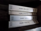 (4) 2007 Mopar Repair Manuals - Silver on Shelf All Dodge Caliber