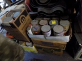 (6) Boxes of Asst. Older Oil Cans Full Approx. 30 Cans