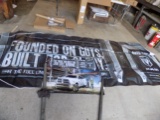 ''Ram No Guts No Glory'' 10' Banner & Group of Job Site All w/ Media Kit Re