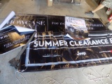 ''Showcase Event 2012'' 10' Banner, ''Summer Clearance Event'' 10' Banner w