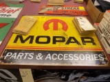 Mopar Parts + Accesorries Sign - Modern 11'' x 16'' w/ 12 Antique ''Bird Do
