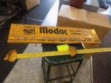 Antique Napa/Modac Metal Belt Sign/Hanger & Ant. Modac Belt Measurer - Nice