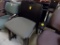 (6) Black Waiting Room Chairs