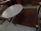 Square Coffee Table & Round Dining Table
