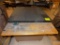 Rolling Work Table w/3' Black Surface Plate w/Ledges w/Tools in Cabinet