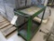 Cloth Strap Banding Cart & 2 Tier Green Metal Cart