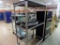 3 Tier Rolling Cart w/Hand Crank Table Levelers