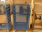 Blue Rolling ESD Approved (Lockable) Tray Cart