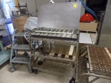 Stainless Steel Seperator & 3 Tier Wire Cart