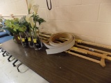 Cork Strips, Crutches, Artificial Flower Decorations