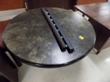 Round Dining Table w/ Metal Legs
