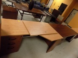 3 Wooden Desks