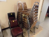 (28) Stackable Chairs