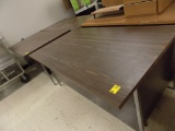 2 Metal & Wood Desks