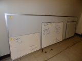 Group of 4 White Boards; (1) 12'  (3) Small