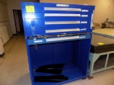 45'' x 5'  5-Drawer Tool Box w/Storage Underneath  Vidmar Like Cabinet
