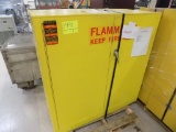 Flammable Yellow Cabinet, 44''x44''