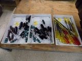 (3) Little Parts Bins of Tools, Brand New Hex Drivers & Screwdrivers