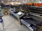 Pallet of 6'' Plastic Pioe and Roof Vents