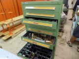 30'' 10-Drawer  60'' Tall Cabinet. Loaded w/Large Qty of High Quality Hardw