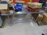7' SS Work Table