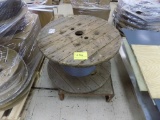 Partial Spool of Wire on OBM Pallet