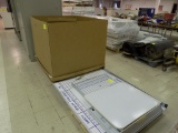 Group of White Boards & Schedule Boards & Box of Misc w/Sound Proofing Blan
