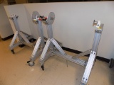 (2) Aluminum Flip Table Carts (2x Bid Price)