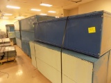 (3) Pallets of Blue Material Cabinets (9 Cabinet)