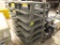 (14) 27'' x 38'' Grey Plastic Pallets on a 39'' x 51'' White Plastic Pallet