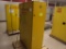 44'' Yellow ''Flamables'' Storage Cabinet