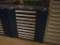 10 Drawer 45'' Wide Stanley/Vidmar Cabinet