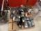 Pallet of Ribbon Cable Crimp Tools, 10 Wall Mount & 14 Bench Tools & 3 Elec