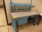Light Blue ESD Safe Work Bench On Rollers, Approx 30x60