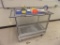 Clear Plastic Roller Cart