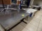 (2) 5' Tables (1) Stainless Inspection Table and (1) Plain Table with Power