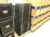 IBM Pallet w/ Large Qty. Plastic Parts Trays and 20 Wood/Plastic Shipping P