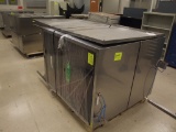 (2) 3' x 2' x 4' Stainless Steel, Clear Door, Drying Cabinets and Stainless