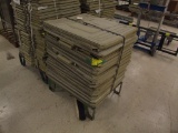 Qty. of Plastic Board Transport Cases on an IBM Pallet